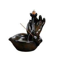 Backflow Incense Burner Porcelain nickel lead & cadmium free  Sold By PC