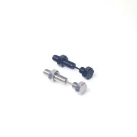 Pendientes Piercing de Oreja en Acero Inoxidable, acero inoxidable 316, Tornillo, hipo alérgico & unisexo, más colores para la opción, 32*8*5*5mm, 5PCs/Grupo, Vendido por Grupo