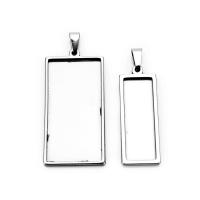 Stainless Steel Pendant Setting Sold By Bag