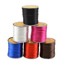 Nylon polipropileno Linha não-elástica, banhado, multifuncional & DIY, Mais cores pare escolha, níquel, chumbo e cádmio livre, 1.5mm, 60m/Spool, vendido por Spool