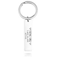 Ruostumaton teräs Key Lukko, päällystetty, Unisex, enemmän värejä valinta, 40*10mm, 2PC/erä, Myymät erä