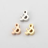 Edelstahl-Beads, 304 Edelstahl, Modeschmuck, keine, 7x8mm, 10PCs/Tasche, verkauft von Tasche