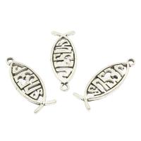 Zinc Alloy Pendants antique silver color plated nickel lead & cadmium free Approx 2mm Approx Sold By Bag