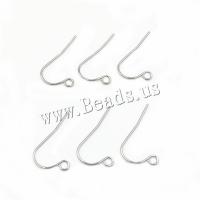 Stainless Steel Earring Hook plated DIY original color Sold By Lot