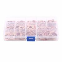 Kobber Skive, Donut, forgyldt, du kan DIY, 14x18x1mm, 200pc'er/Box, Solgt af Box