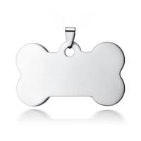 Rostfritt stål Smycken Hängen, ROSTFRITT STÅL, Bone, plated, fler färger för val, nickel, bly och kadmium gratis, 40x21mm, Hål:Ca 2-5mm, Säljs av PC