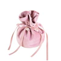 Velour Drawstring Bag Sold By Lot