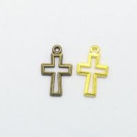 Zinc Alloy Cross Přívěsky, Zinek, Kříž, á, dutý, více barev na výběr, nikl, olovo a kadmium zdarma, 17x10x1mm, Otvor:Cca 1mm, 100PC/Bag, Prodáno By Bag