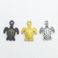 Zinklegierung Tier Anhänger, Schildkröter, plattiert, keine, frei von Nickel, Blei & Kadmium, 16x12x2.50mm, 100PCs/Tasche, verkauft von Tasche