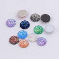 Resin Mærkat i Rhinestone, mode smykker & du kan DIY, flere farver til valg, 14x3.30mm, 50pc'er/Bag, Solgt af Bag