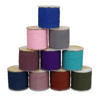 Νάιλον κορδόνι, Nylon Cord, με πλαστικό καρούλι, περισσότερα χρώματα για την επιλογή, νικέλιο, μόλυβδο και κάδμιο ελεύθεροι, 3mm, Περίπου 10m/PC, Sold Με PC