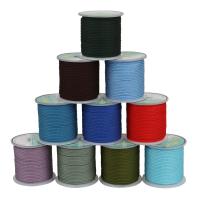 Nylon zsinór, Nylon Cord, -val műanyag orsó, több színt a választás, nikkel, ólom és kadmium mentes, 2mm, Kb 15m/PC, Által értékesített PC