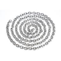 Rozsdamentes acélból készült ékszerek Chain, Stainless Steel, különböző méretű a választás, 5Yard/Bag, Által értékesített Bag