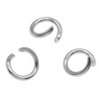 Stainless Steel Open ring, ROSTFRITT STÅL, olika storlek för val, ursprungliga färgen, nickel, bly och kadmium gratis, Säljs av Lot