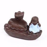 Backflow Incense Burner Porcelain half handmade for home and office & durable Sold By PC