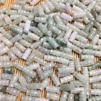 grânulos de  jadeite , Jadite, Bamboo, polido, DIY, 5x10mm, 100PCs/Bag, vendido por Bag