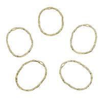 Hollow pendenti in ottone, placcato color oro, cavo, assenza di nichel,piombo&cadmio, 22x28mm, Foro:Appross. 1.2mm, 36PC/borsa, Venduto da borsa