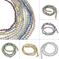 Perles hématites amagnétiques, hématite non magnétique, Placage, DIY, plus de couleurs à choisir, 8*3mm, Environ 68PC/brin, Vendu par brin