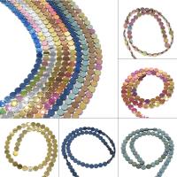 Perles hématites amagnétiques, hématite non magnétique, Placage, DIY, plus de couleurs à choisir, 7*3mm, Trou:Environ 1mm, Environ 65PC/brin, Vendu par brin