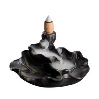 Backflow Incense Burner Purple Clay handmade for home and office & durable Sold By PC