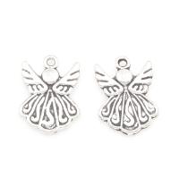 Zinc Alloy Pendants antique silver color plated nickel lead & cadmium free Approx 2mm Approx Sold By Bag