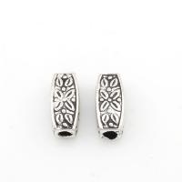 Zinc Alloy Jewelry Beads antique silver color plated nickel lead & cadmium free 13*6mm Approx 5mm Approx Sold By Bag