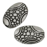 Zinc Alloy Jewelry Beads enamel silver color nickel lead & cadmium free Approx 2mm Sold By Lot