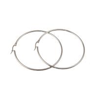 Mens acier inoxydable Hoop boucles d'oreilles, Acier inoxydable 316, hypo allergique & unisexe & normes différentes pour le choix, plus de couleurs à choisir, Vendu par paire