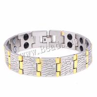 Messing Armband, plattiert, Modeschmuck & für den Menschen, 14mm, 11.25/PC, verkauft von PC