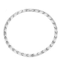 Stainless Steel Chain Ogrlica, 316 nehrđajućeg čelika, s Germanij, 18K pozlaćeno, bez spolne razlike, više boja za izbor, 10mm, Prodano By PC