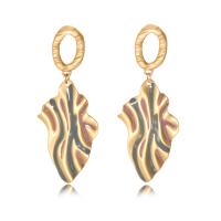 Zinc Alloy Drop Earrings plated fashion jewelry & for woman & enamel nickel lead & cadmium free Sold By Pair