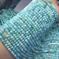 Amazonite Χάντρες, Αμαζόνιος, γυαλισμένο, DIY & πολύπλευρη, μπλε, 5x3mm, Περίπου 78PCs/Strand, Sold Per Περίπου 15 inch Strand