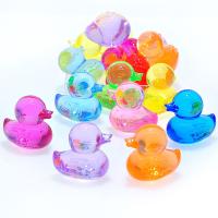 Transparent Acrylic Beads Duck injection moulding mixed colors Approx Sold By KG