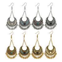 Zinc Alloy Drop Earrings brass earring hook plated for woman nickel lead & cadmium free Sold By Pair