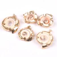 Pendentifs coquillage, coquille, Placage, bijoux de mode & DIY & creux, 20-30mm, Vendu par PC