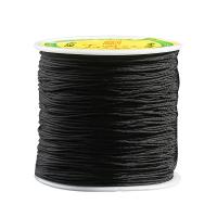 Nylontråd, Nylon, Bæredygtig & du kan DIY, flere farver til valg, nikkel, bly & cadmium fri, 0.80mm, Ca. 100m/Spool, Solgt af Spool