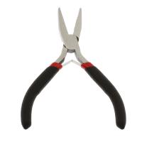 Smykker Plier, Stainless Steel, med Gummi, sort, 79x119x7mm, Solgt af PC