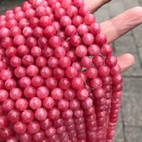 Natural Rhodonite Beads Rhodochrosite Round polished Approx 1mm Sold By Strand