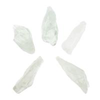 Green Quartz Pendel, forgyldt, du kan DIY, grøn, 66*24-52*10mm, Hole:Ca. 1.2mm, Solgt af PC