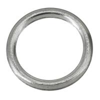 laiton Anneau de liaison, beignet, argent, protéger l'environnement, sans nickel, plomb et cadmium, 29x3.50mm, Trou:Environ 22mm, 20PC/lot, Vendu par lot