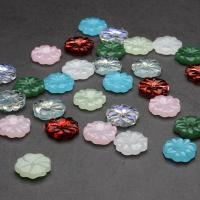 Handgemaakte Lampwork Beads, Bloem, plated, meer kleuren voor de keuze, 15mm, 20pC's/Lot, Verkocht door Lot