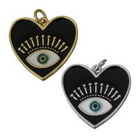 Brass Heart Pendants plated enamel nickel lead & cadmium free Approx 2.5mm Sold By Lot