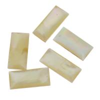 White Shell Cabochon, mode sieraden & DIY, wit, 7x15x2mm, 10pC's/Lot, Verkocht door Lot