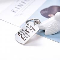 Rostfritt stål Key Lås, ROSTFRITT STÅL, plated, mode smycken & Unisex, silver, 24x40mm, Säljs av PC