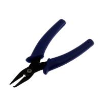 Sieraden Plier, Roestvrij staal, met Rubber, Draagbare & Duurzame, blauw, 140x65mm, Verkocht door PC