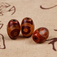 Dhá coirníní agate Tone, Agate Tibéidis, nádúrtha, méid éagsúla do rogha, Poll:Thart 1-2mm, 5ríomhairí pearsanta/Mála, Díolta De réir Mála