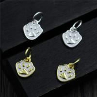 925 Sterling Silver Pendant plated DIY Sold By PC