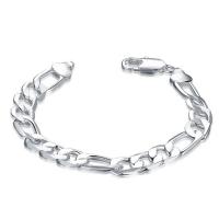 Messing Armband, plattiert, Modeschmuck & unisex, keine, frei von Nickel, Blei & Kadmium, 6mm, verkauft per ca. 7.88 ZollInch Strang