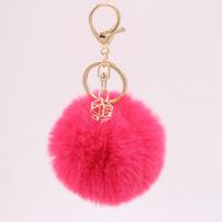 Polyester Key Sluiting, met Zinc Alloy, plated, Duurzame & Cute & uniseks, meer kleuren voor de keuze, 80mm, Verkocht door PC