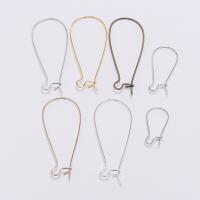 Iron Hook Earwire plated DIY nickel lead & cadmium free Sold By Bag